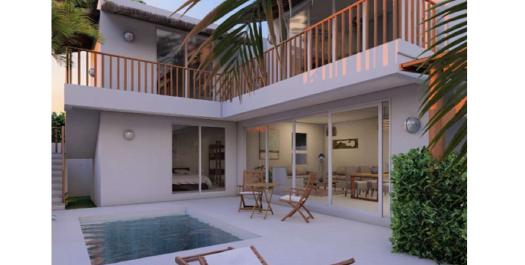 Casa Beach Club - patio y piscina