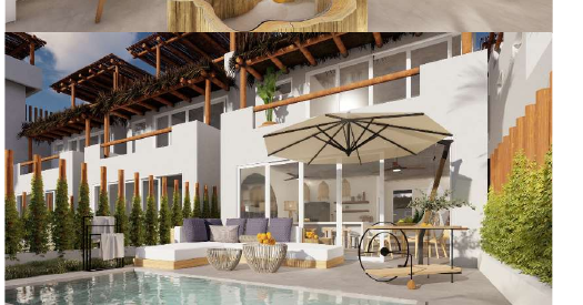 Casa Beach Front - exterior con piscina