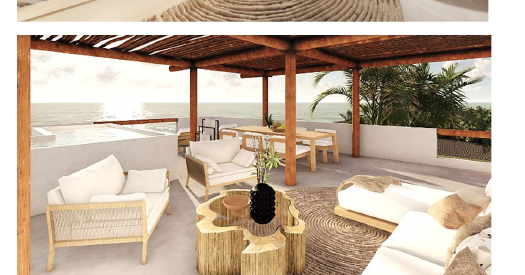 Ocean View Penthouse Residence terraza